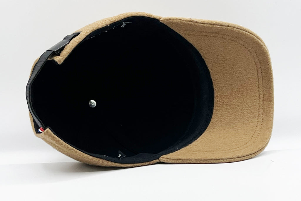 Casquette Cavalière Camel — Headoniste Made in France — portée