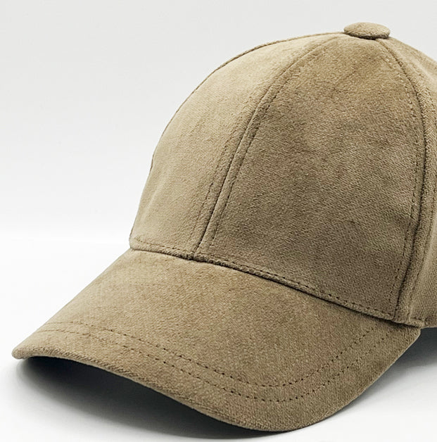 Casquette Palatine beige — Headoniste Made in France — de profil