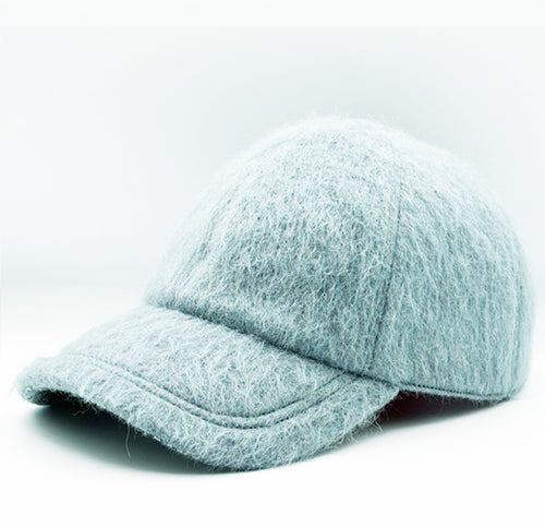 Casquette baseball en laine alpaga