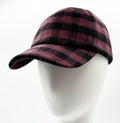 casquette baseball à carreaux fabriquée en France